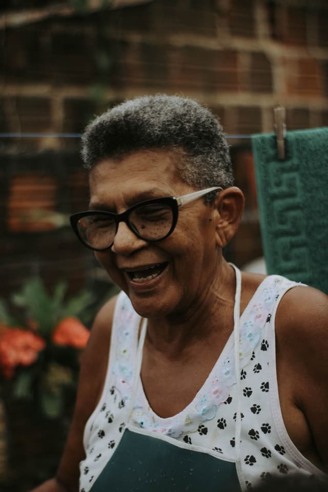 Someone laughing